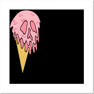 ice scream Posters and Art